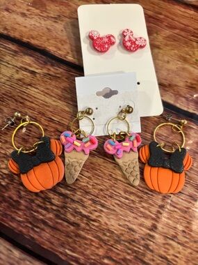 Homemade Disney Earrings